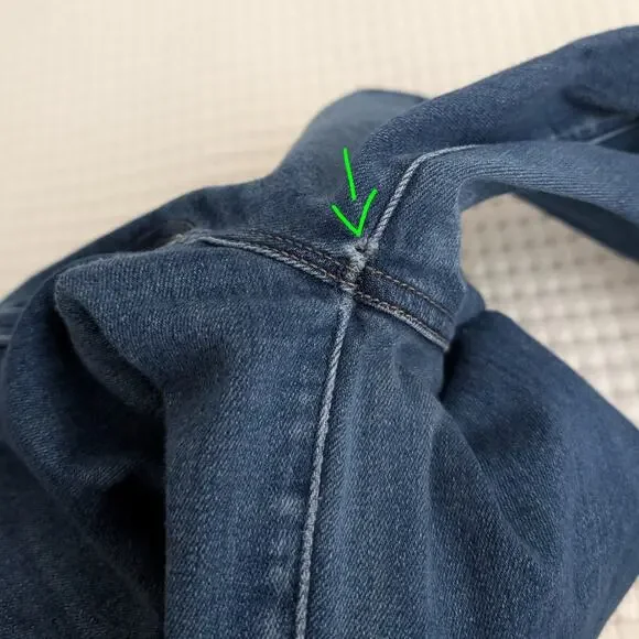 mother the hustler ankle frayed jeans in home movies - flawed - Picture 14 of 16